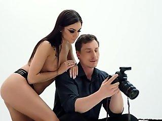 Tight gal Aubrey Sky gets pov sex