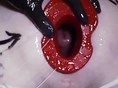 Tattooed Girl Fucking&sucking Crossdresser With Strapon